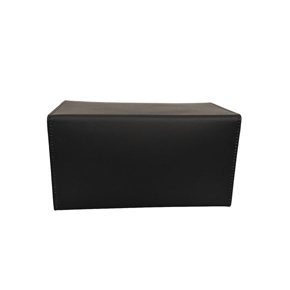 RARE Hermes Petite H Crocodile Minaudiere Box Bag Black Grey Exotic - Picture 8 of 16